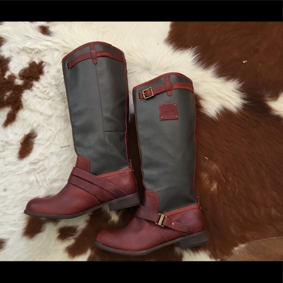 caterpillar riding boots